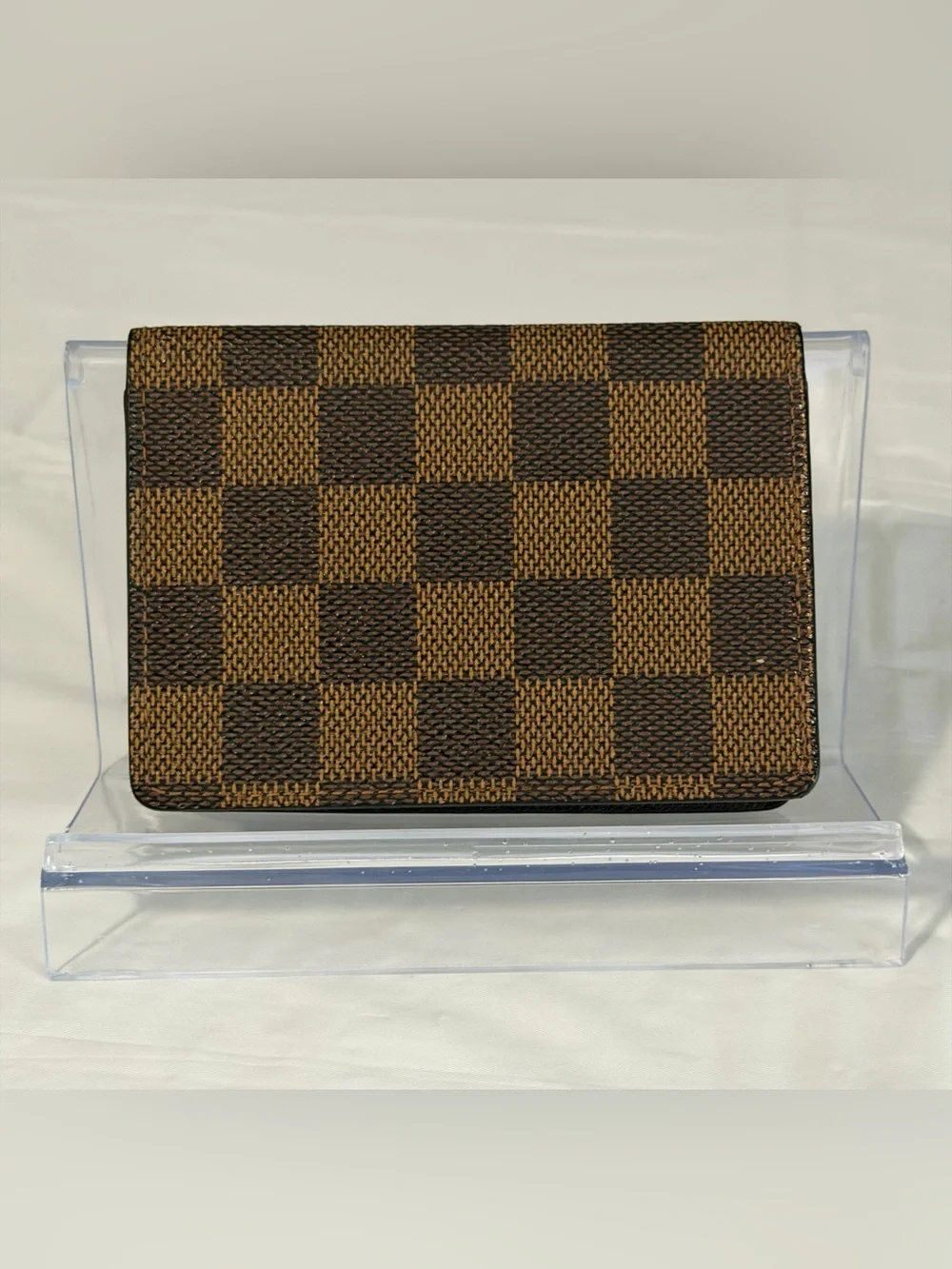 Louis Vuitton card holder in damier ebene